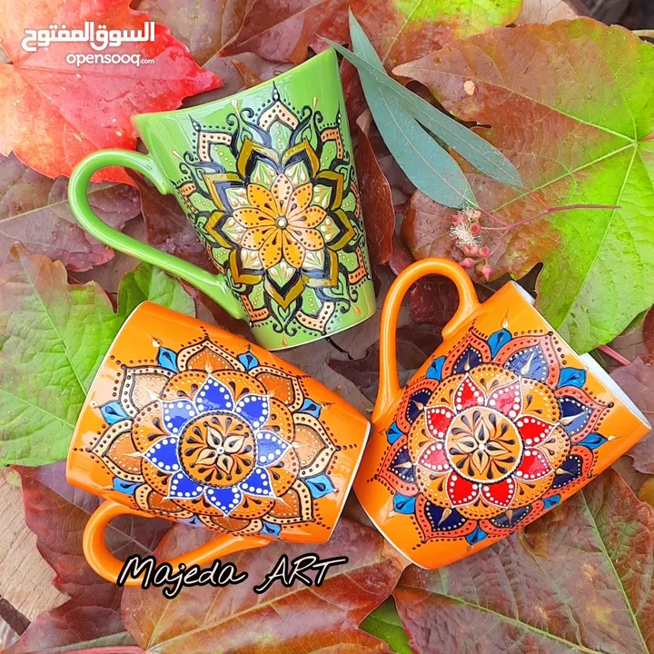 دورة تعليم الرسم على الزجاج والبورسلان