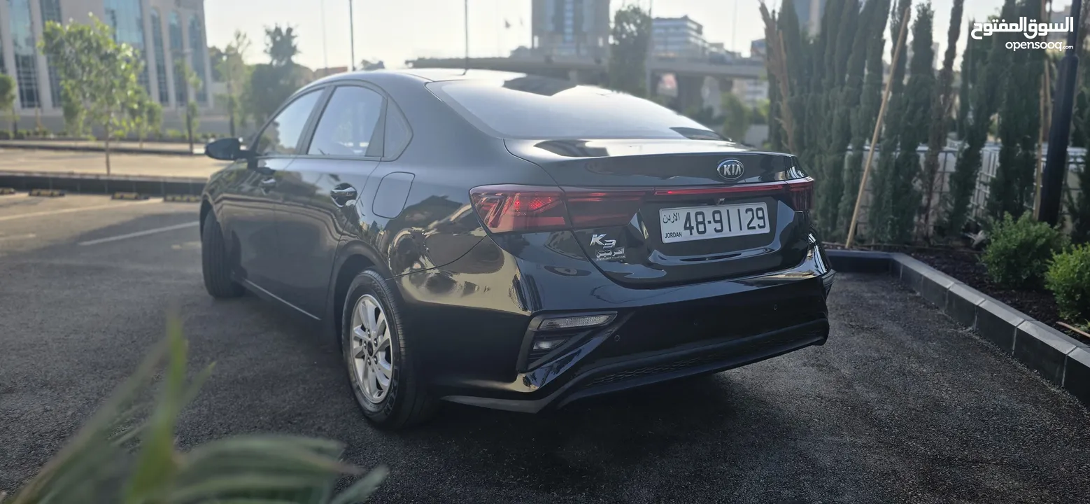 KIA K3 2019 مميزة لون اسود ميتلك مميزه فحص كامل