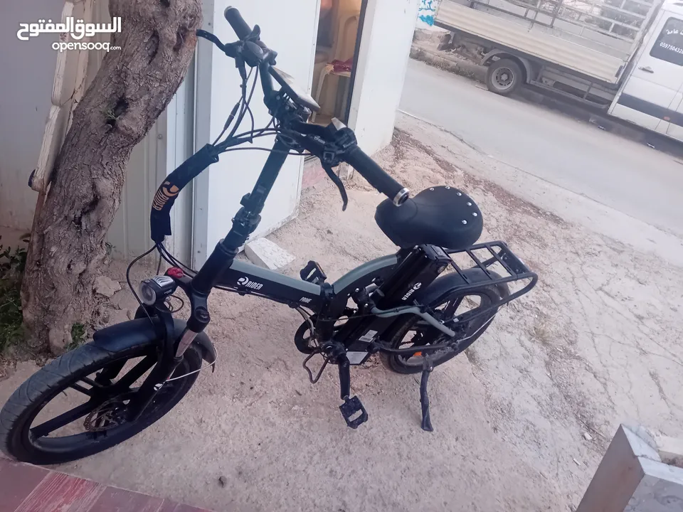 بسكليت كهربا شبه جديد معه اوراق