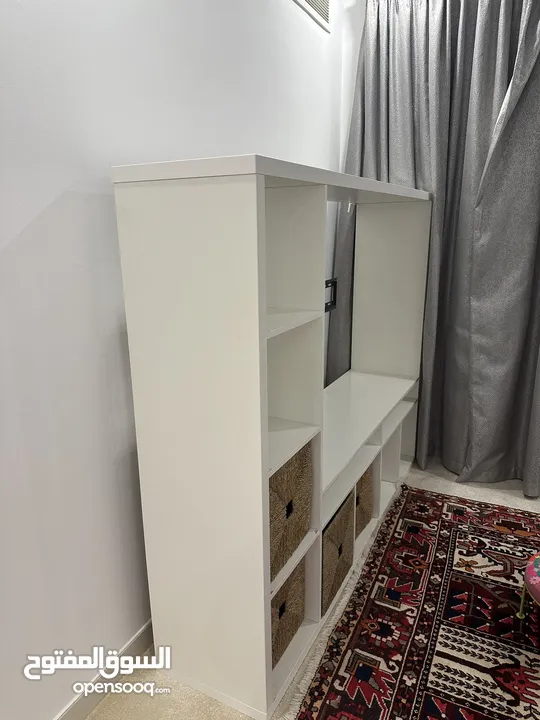 Carpet and IKEA TV unit