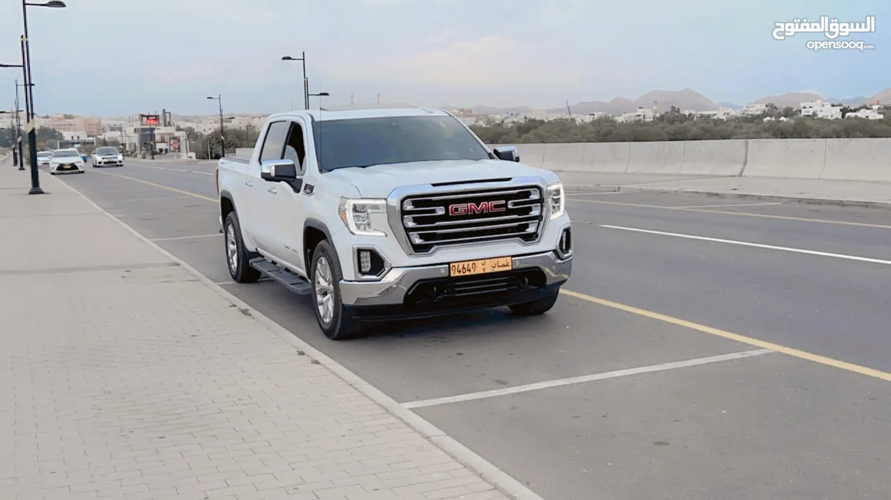 GMC سييرا 2019 ‏SLT X31مواصفات الدينالي 6.2