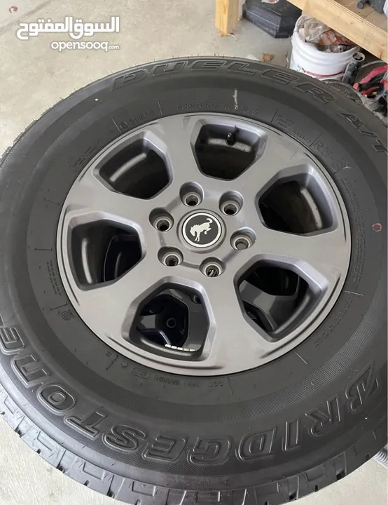 Ford bronco 17 inch alloy