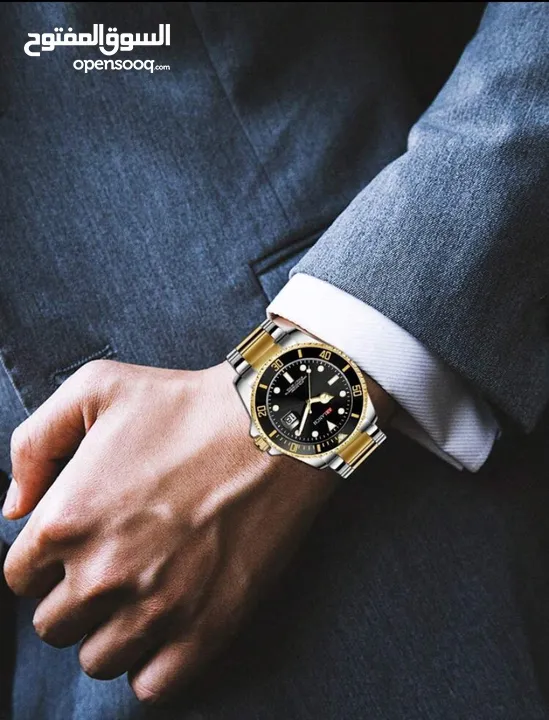 ساعة فخمة (جديدة )عقارب نوع ARLANCH تقليد لل Rolex