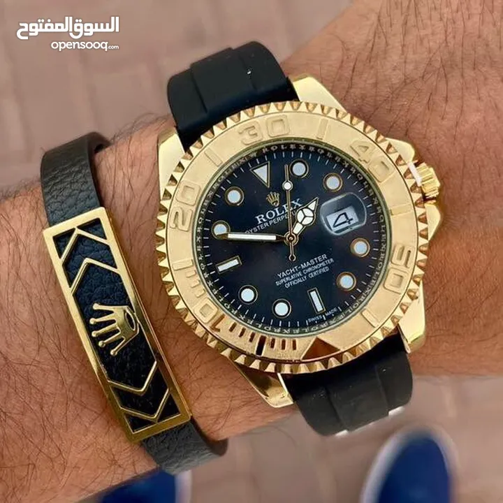 ساعة رولكس نخب اىل بطارية ربر اهدي الشخص الي بتحبيه احلى ساعه انيقه