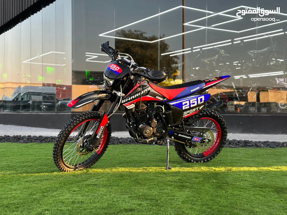 Sharmax Sport 250 WITH WARRANTY (enduro, dirt bike , اندورو، دراجات الطرق الوعرة)