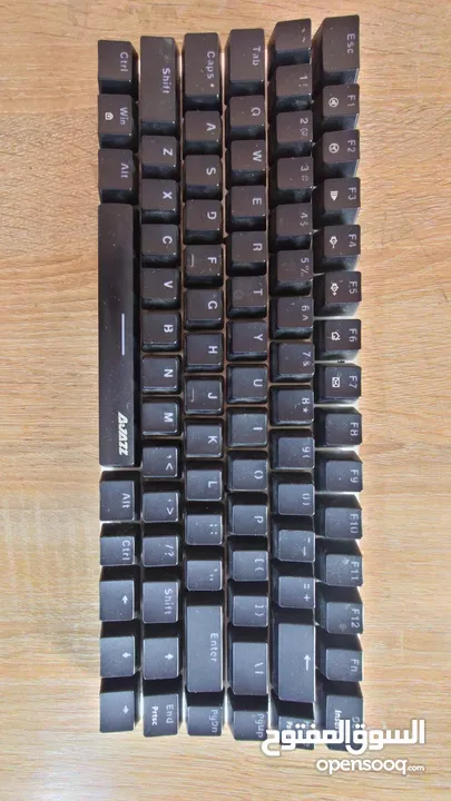 كيبورد ميكانيكي ازرار زرقاء mechanical keyboard blue switches