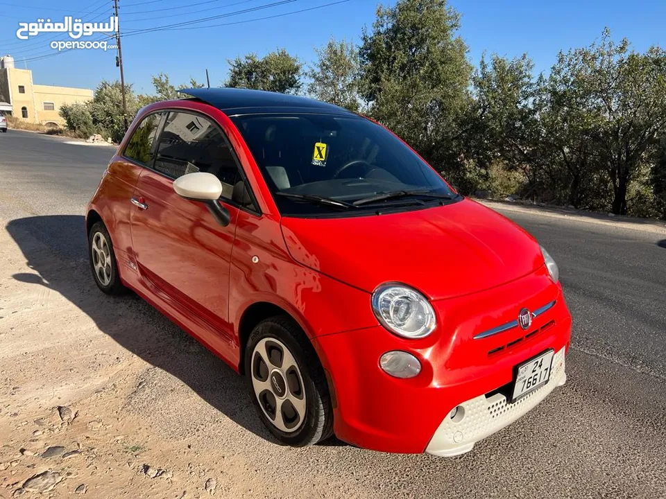 Fiat 500e 2015 Panorama