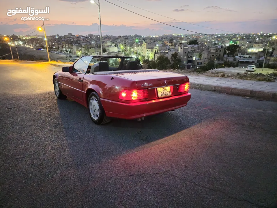 مرسيدس بنز SL500 موديل 1993 للبيع