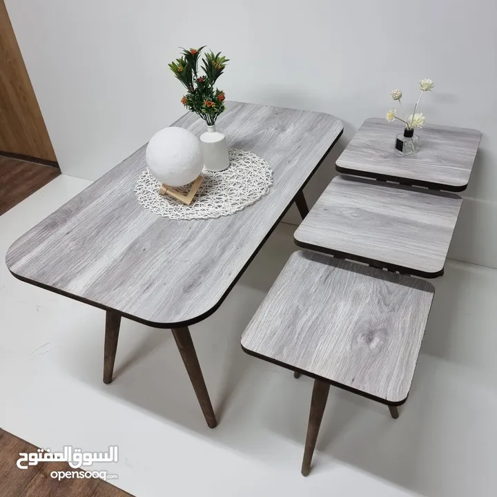 طاولات وسط نظام تركي  4 قطع     العرض لفتره محدوده سارع بالطلب