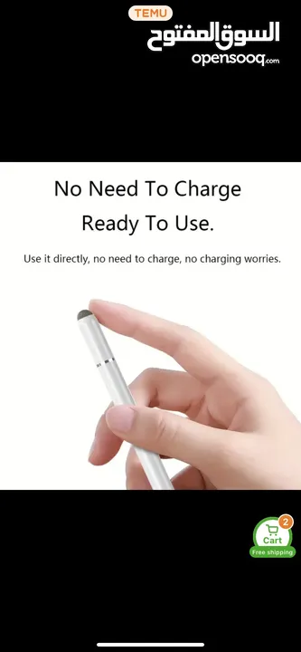 New Magnetic apple pencil 3 in 1 for all devices…قلم  مغناطيسي ، ثلاثه فواحد لكل الاجهزه جدييد