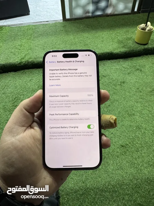 iPhone 14 Pro 512GB مغير بطاريه اصلي
