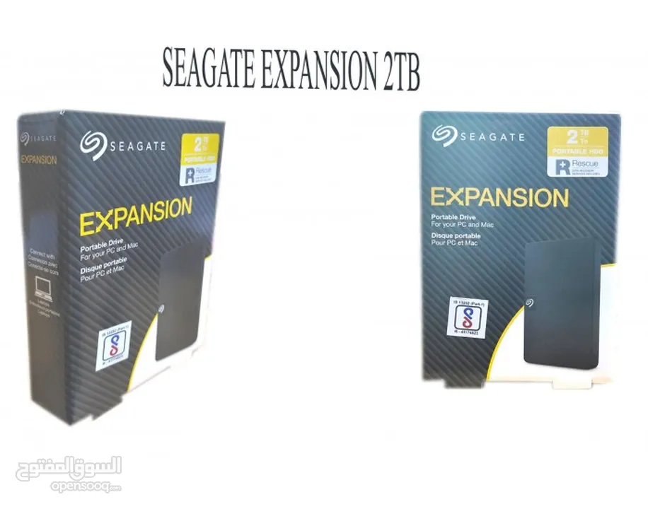 هاردسك خارجي Seagate Expansion Portable 2TB External Hard Drive HDD