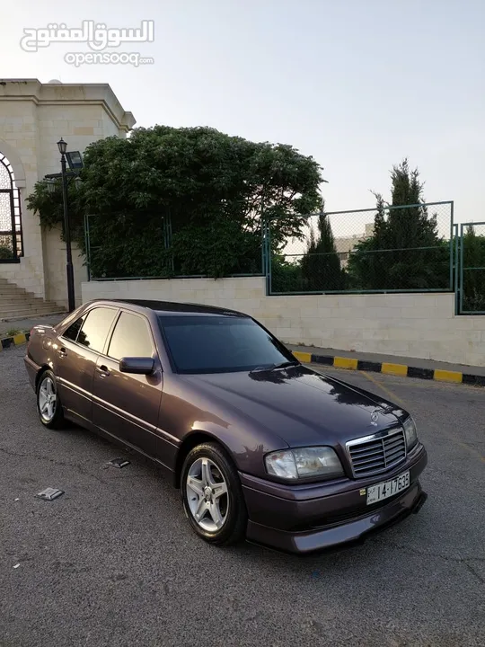 مرسيدس بنز C200موديل 1996 محدثه 2000