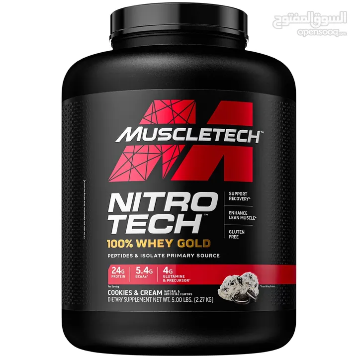 بروتين whey protein (muscle tech)