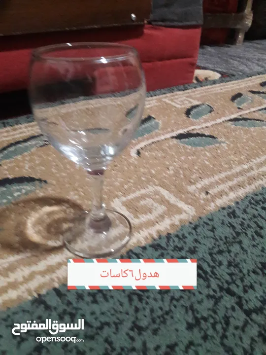 صحون كاسات فناجين قرفه شاف غلايه قهوه مع فنجانين فخار للبيع