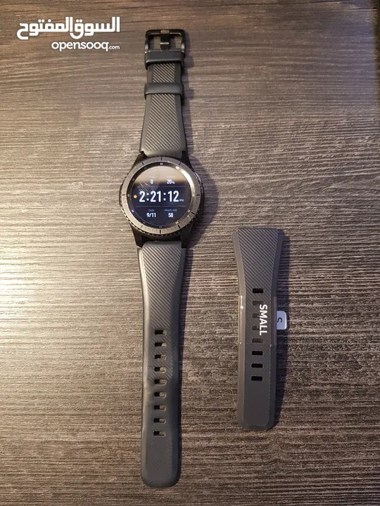 samsung gear s3 frontier مستعملة بحاله جيده جداً