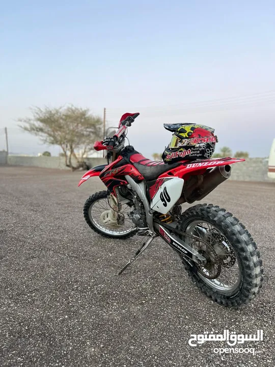 للبيع هوندا crf 450 او البدل بما يناسب