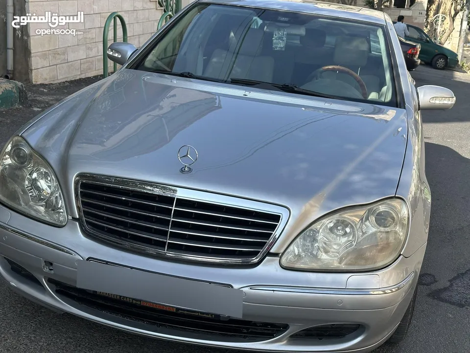 مرسيدس غواصة 350S للبيع موديل 2003 لون سلفر