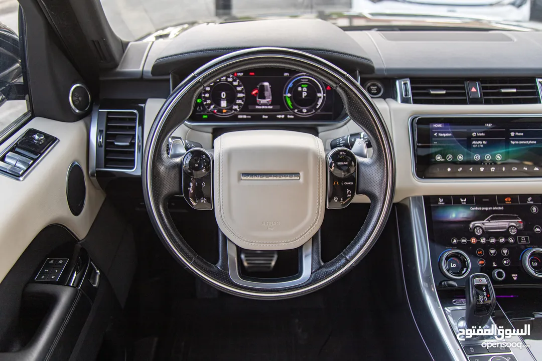 Range Rover Sport 2021 Hse Plug in hybrid Black Edition   يمكن التمويل بالتعاون مع المؤسسات المعتمدة