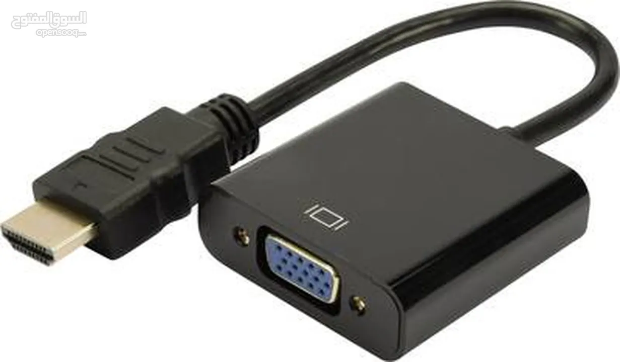 HDMI to VGA Converter تحويلة شاشة