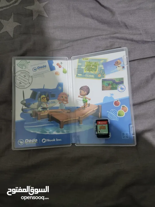 لعبة نينتندو سويتش animal crossing new horizonsنينتندو سويتش مع كينترولار
