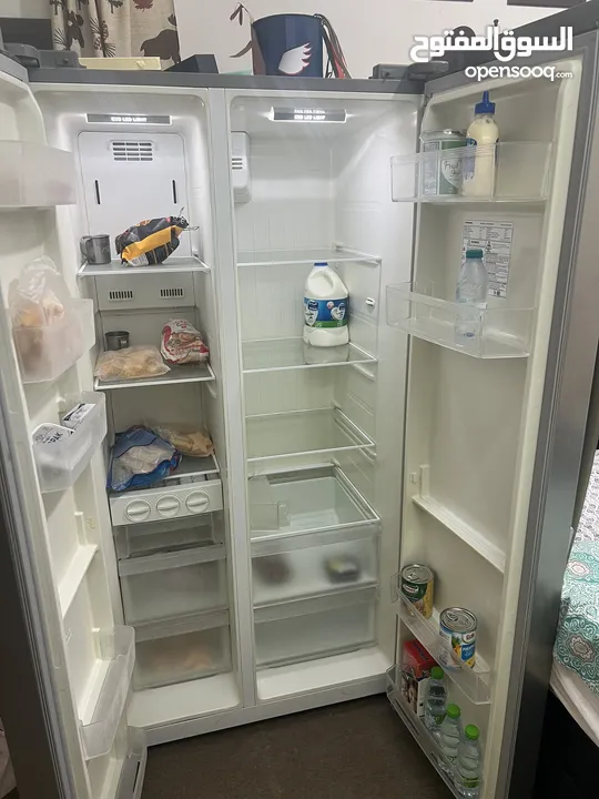 Hello everyone I would like to sell my Panasonic  Refrigerator side by side door 9/10 condition