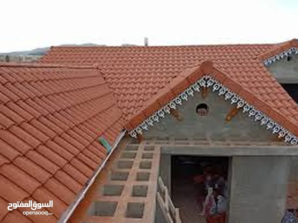 تركيب قرميد موديلات حديثه بمواصفات هندسيه