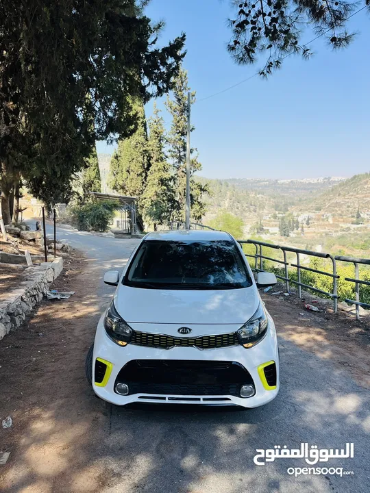 Kia morning Gt line 2020 ترخيص 2019 بصمة دخول  بصمة تشغيل  فل مسكرة ما عدا الفتحة
