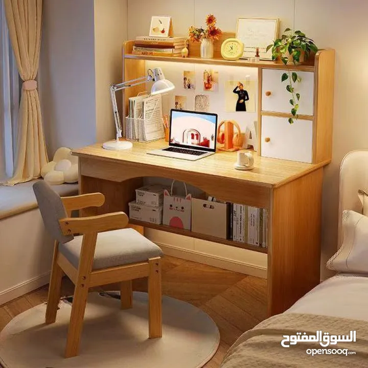 مكتب ورف كتب 2 في 1