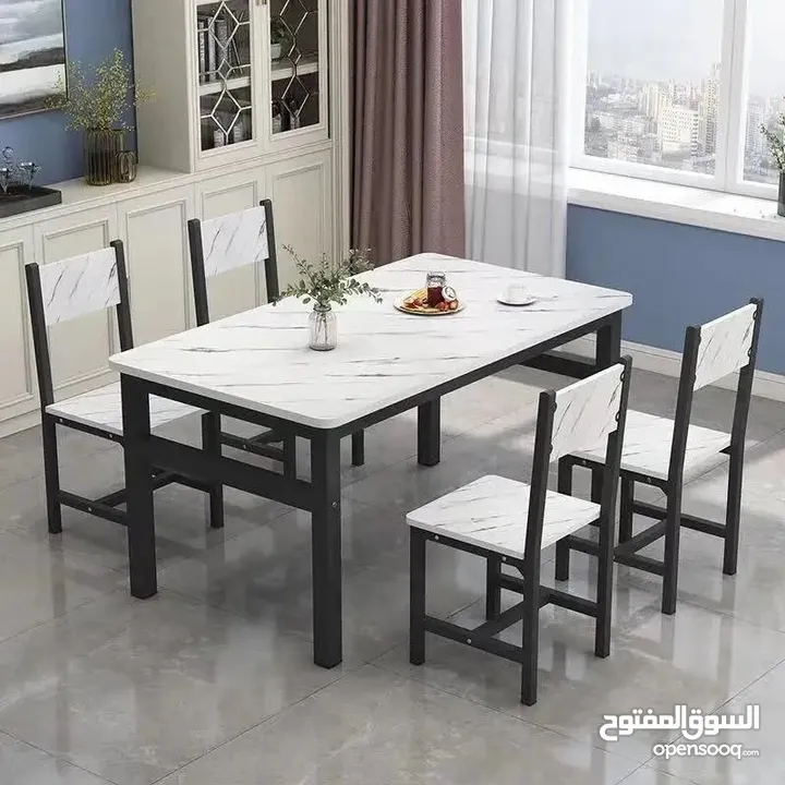 ميز طعام 4 كرسي