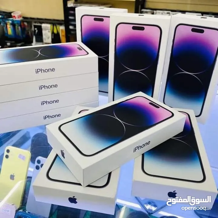 iPhone 14 Pro Max 256GB  ايفون 14 برو ماكس 256 جيجا  جديد كفالة شرق اوسط