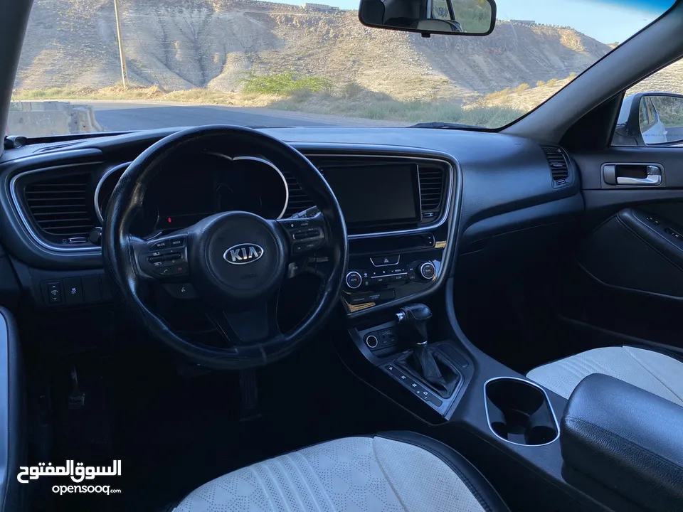كيا اوبتما 2015 فحص كامل 7 جيد مالك اول من الحرة ممشى قليل للبيع بسعر مغري وبشكل مستعجل