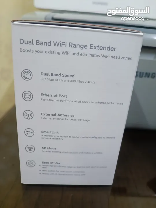 راوتر اكستندر شاومي 5G WiFi  speed 1200Mb