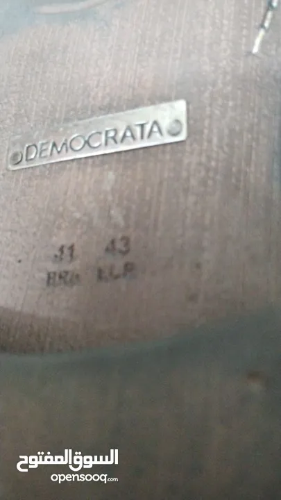 حذاء الزوق الرفيع برند Brand: Democrata  44 مقاس