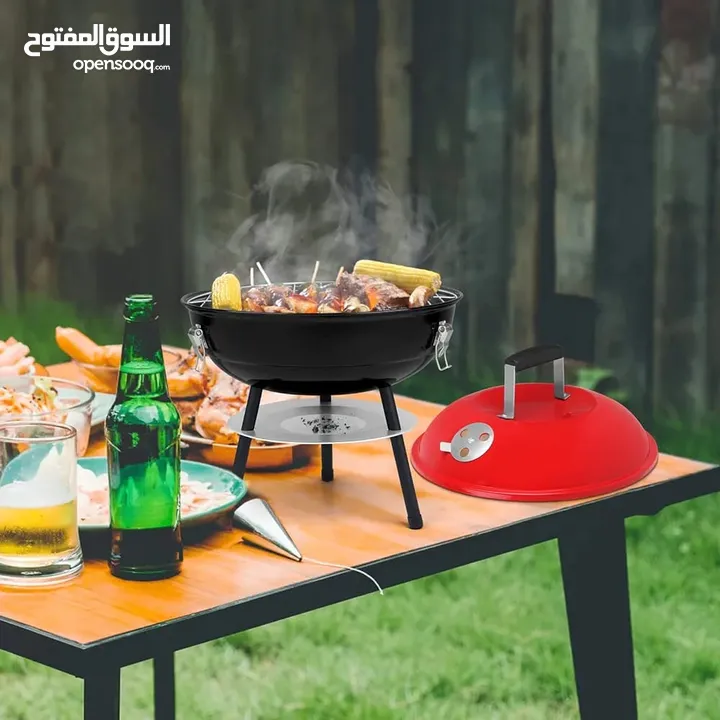 منقل شواء ضغط الحجم الصغير للرحلات والتخييم