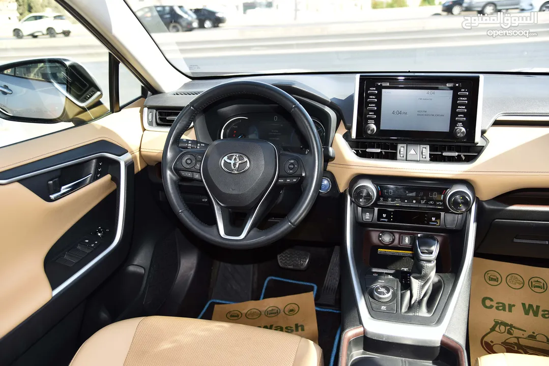 تويوتا راف فور هايبرد بلاك ايديشن Toyota RAV4 Hybrid AWD 2021 Black Edition
