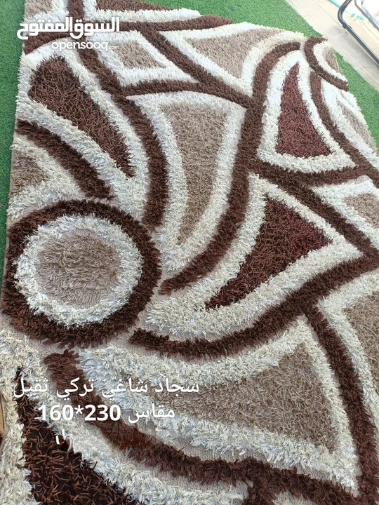 سجاد تركي ثقيل وممرات مستعمله بحاله ممتازه لا يوجد فيه اي عيوب