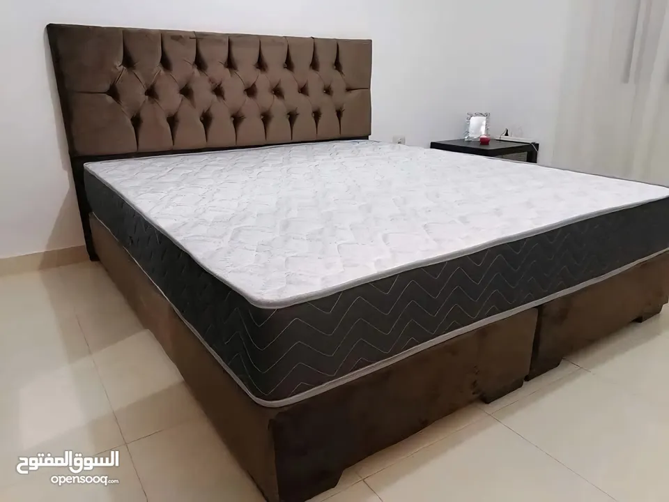 لفترة محدودة 95دينار فرشة اليورتوب الفندقية   شامل التوصيل مخدتين هديه كفالة 5سنوات مصنعية