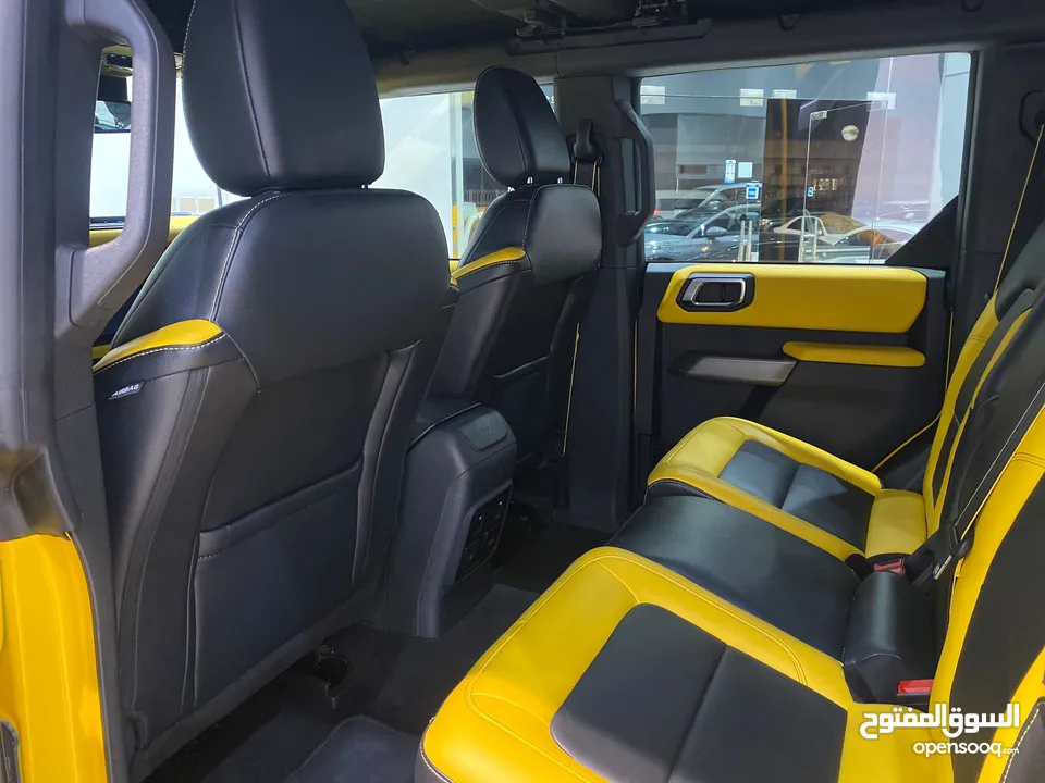 Ford Bronco Wildtrak 2022 (Yellow)