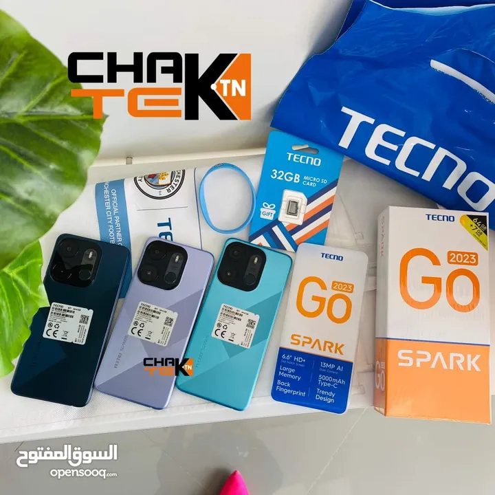 مستعمل اخو الجديد Spark 2023 رام 7 جيجا 64 بدون كرتونه هدية كفر ولزقة وشاحن متوفر توصيل