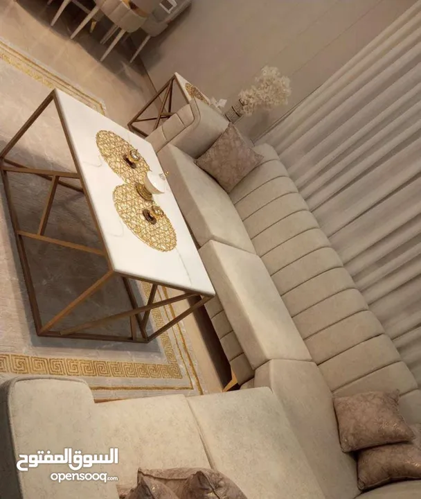 طقم كنب مستعمل بحالة ممتازه