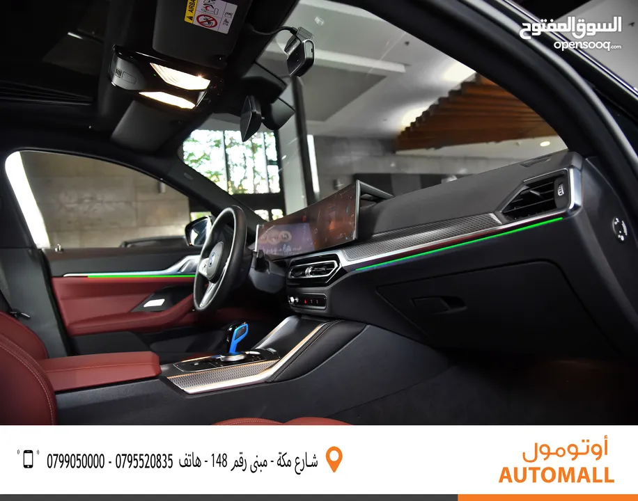 BMW i4 جران كوبيه كهربائية موديل 2022 BMW i4 eDrive40 All-Electric Luxury Gran Coupe