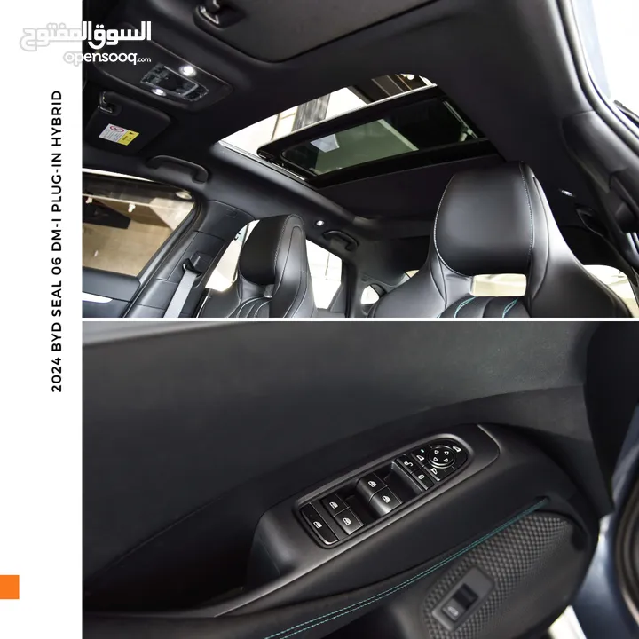 بي واي دي سيل بلج ان هايبرد 2024 BYD Seal 06 DM-i Plug-in Hybrid 80km