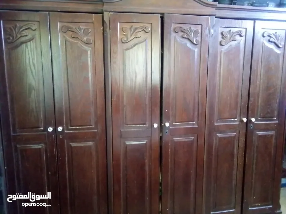 غرفه نوم خشب زان نوعيه فاخره للبيع اقرا الوصف لو سمحت