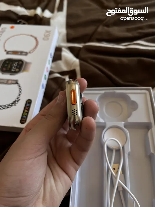 ساعة x90 ultra 2 +ساعة مطابقة ل  Apple Watch SE