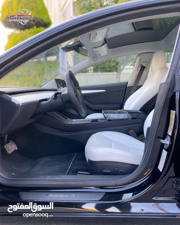 تيسلا مودل 3 موديل 2022 Tesla model 3 Dual motor Long Range 2022  ممشى 40 الف كم