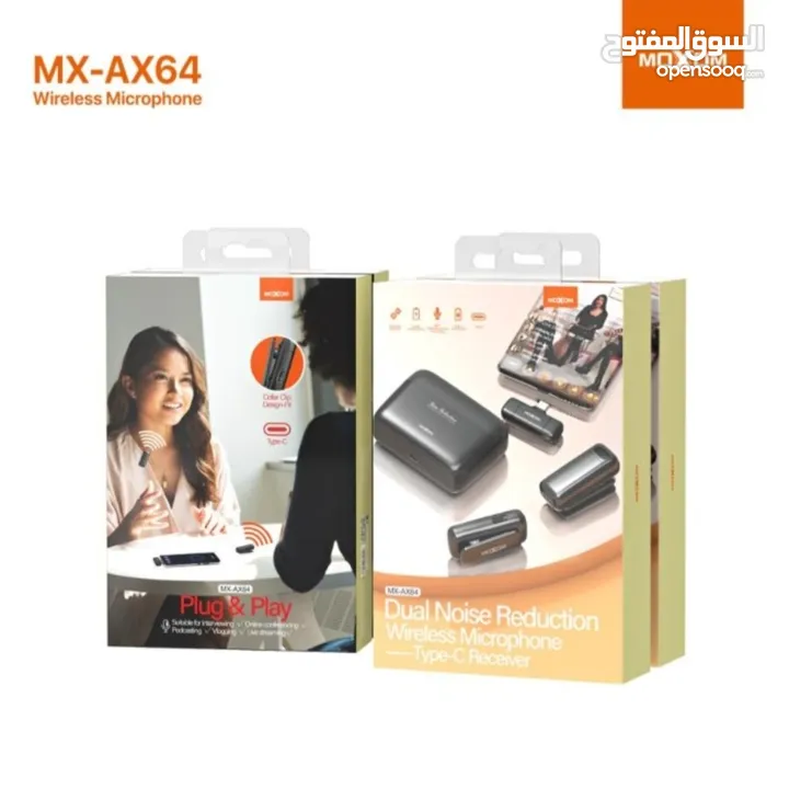 مايك موكسوم moxom dual microphone