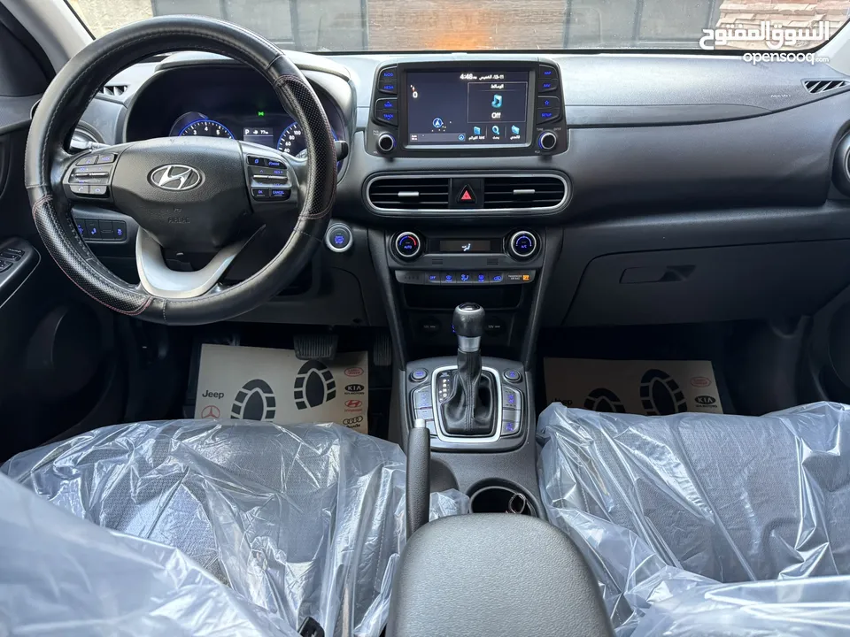 هيونداي كونا KONA فل الفل ، 4*4 ,دهان شركة ، بحالة الوكالة ، و بسعررررر مغرررري