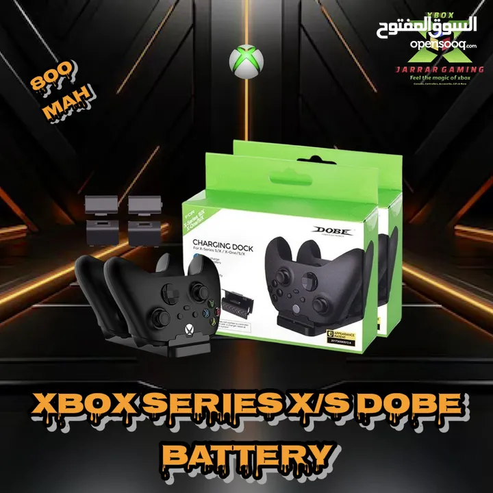 Xbox series x/s & one x/s Rechargeable battery’s بطاريات شحن أيادي تحكم إكس بوكس
