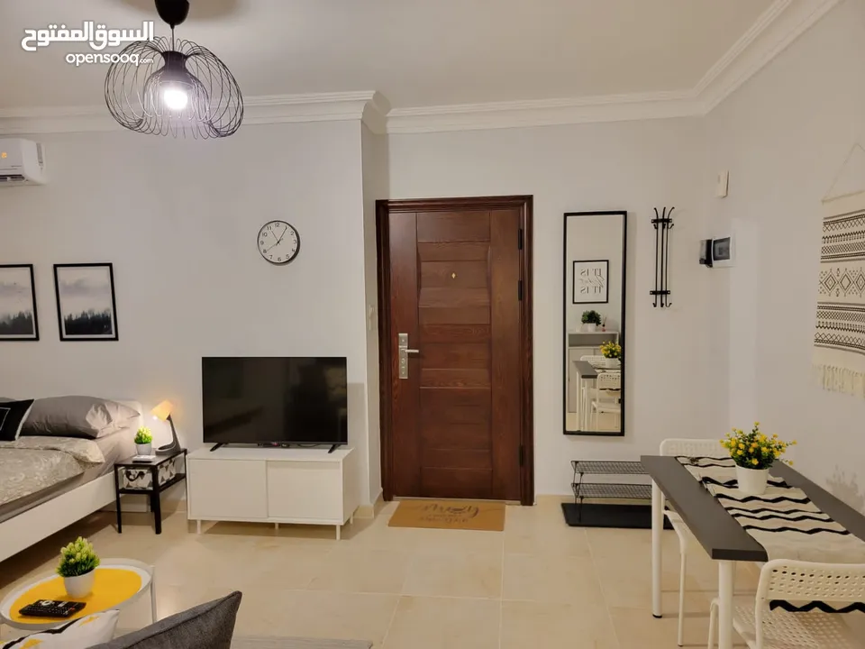 Newly fully furnished roof studio for rent in dabouq  ستوديو مفروش جديد بالكامل للإيجار في دابوق